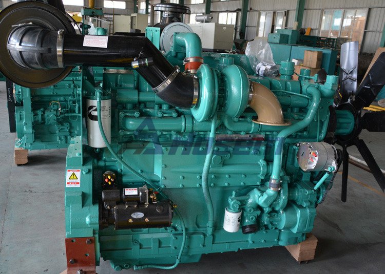 350kVA कमिंस पावर जेनरेटर के लिए कमिंस NTA855-G1B डीजल इंजन